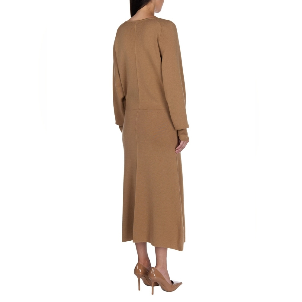 NWT Luisa Spagnoli Metadico Virgin Wool Knit Dress Large - Picture 3 of 8